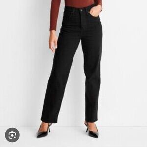 Universal Thread Highest Rise Straight Ankle Jeans